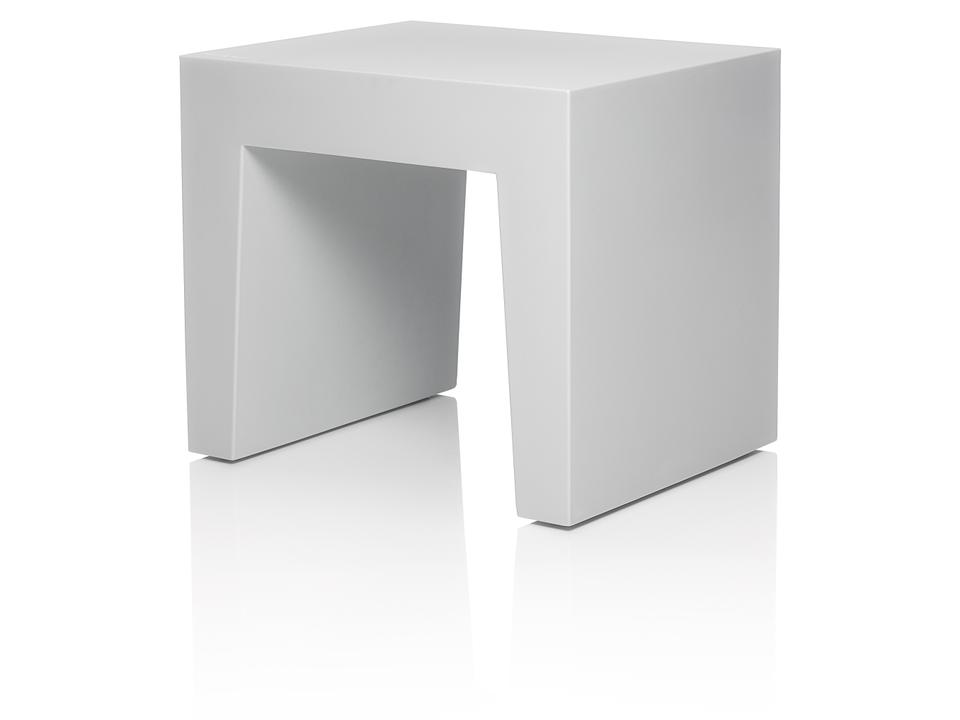 Concrete Seat in Light Grey