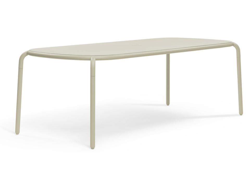 Toni Tablo 86.6"W x 39"D Rectangular Dining Table in Desert