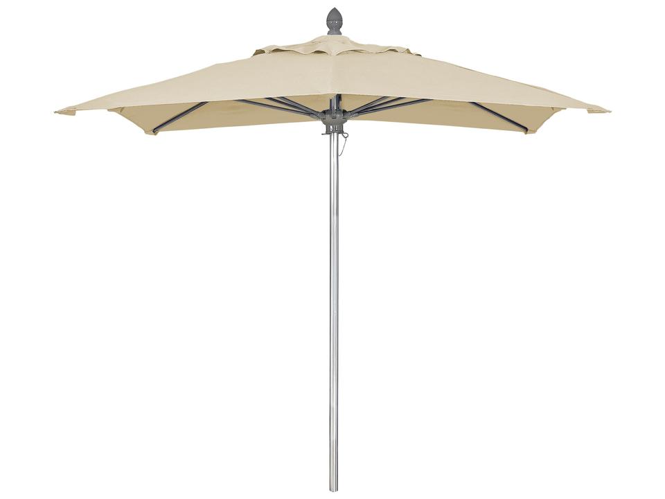 Prestige Lucaya 6 Foot Square Fiberglass Patio Umbrella
