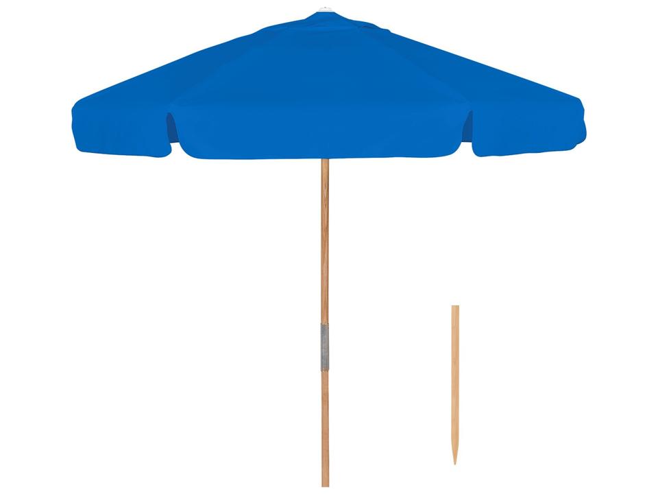 Fiberbuilt Outdoor Patio Umbrellas Quick Ship Beach QUICK SHIP 7.5 Foot Push Up Lift Outdoor Patio Umbrella