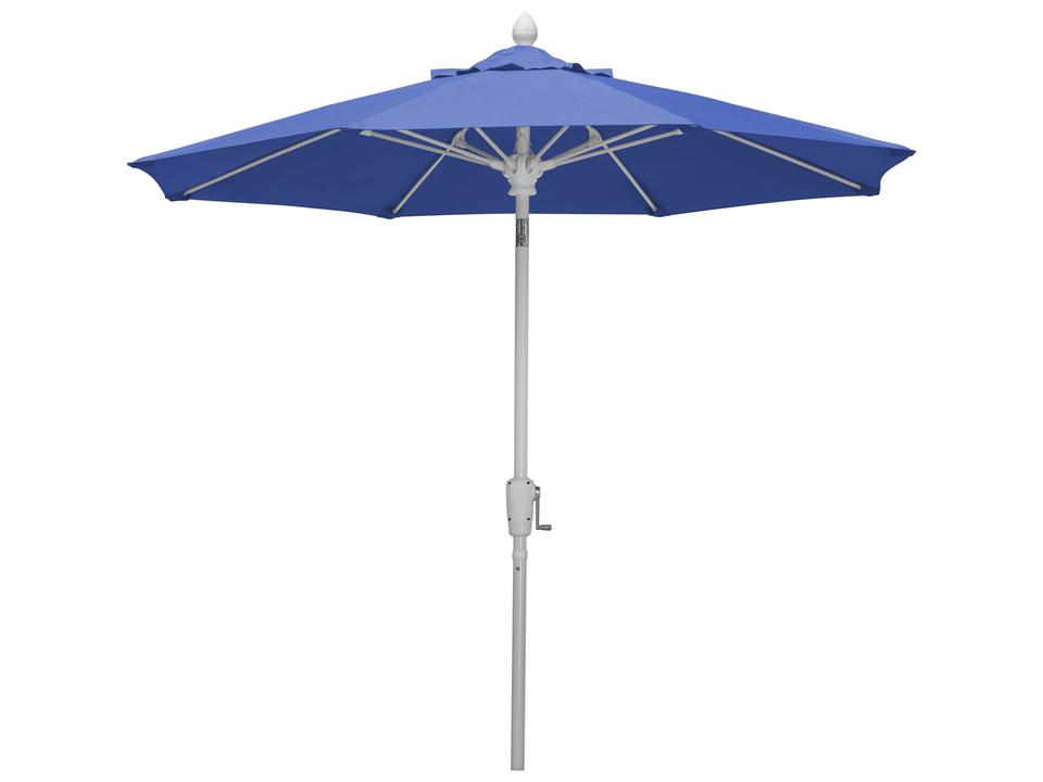 Market Aluminum 7.5 Foot Octagon Crank with Tilt Outdoor Umbrella