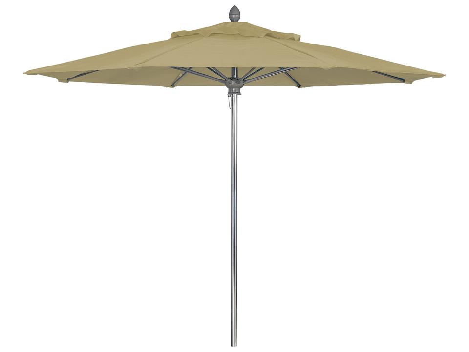 Fiberbuilt Patio Umbrellas Riva Aluminum 8 Foot Octagon Pulley & Pin Patio Umbrella