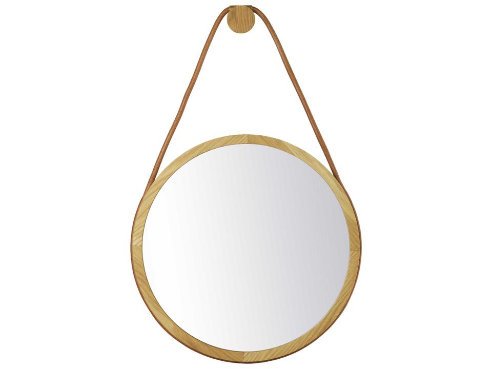 Mosso Natural Round Wall Mirror