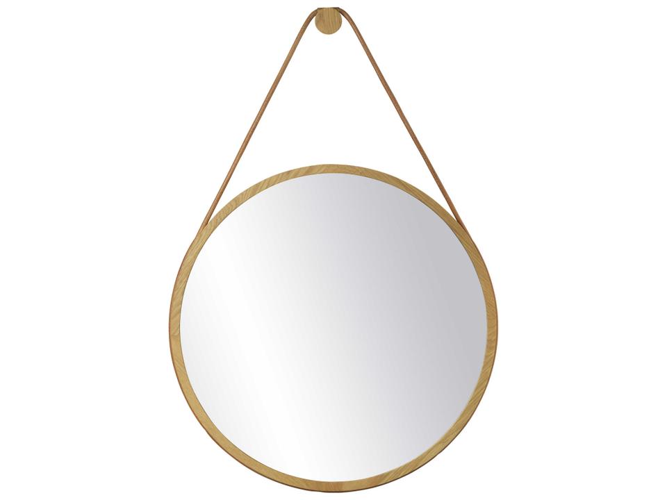 Mosso Natural Round Wall Mirror