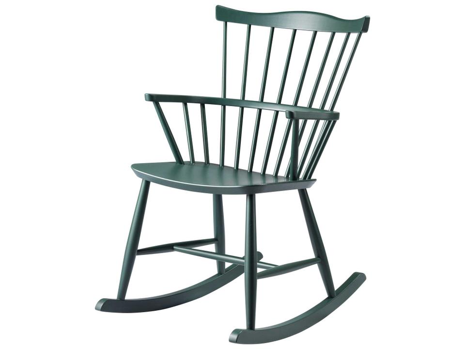 J52 Rocker Green Rocking Chair
