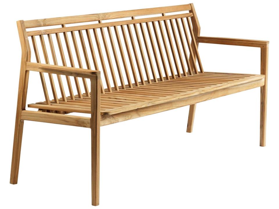 Sammen Natural Teak Bench