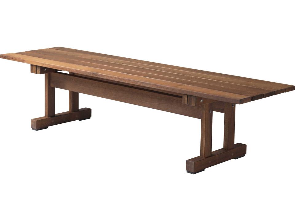 Ermelundene Thermo Ash Outdoor Bench