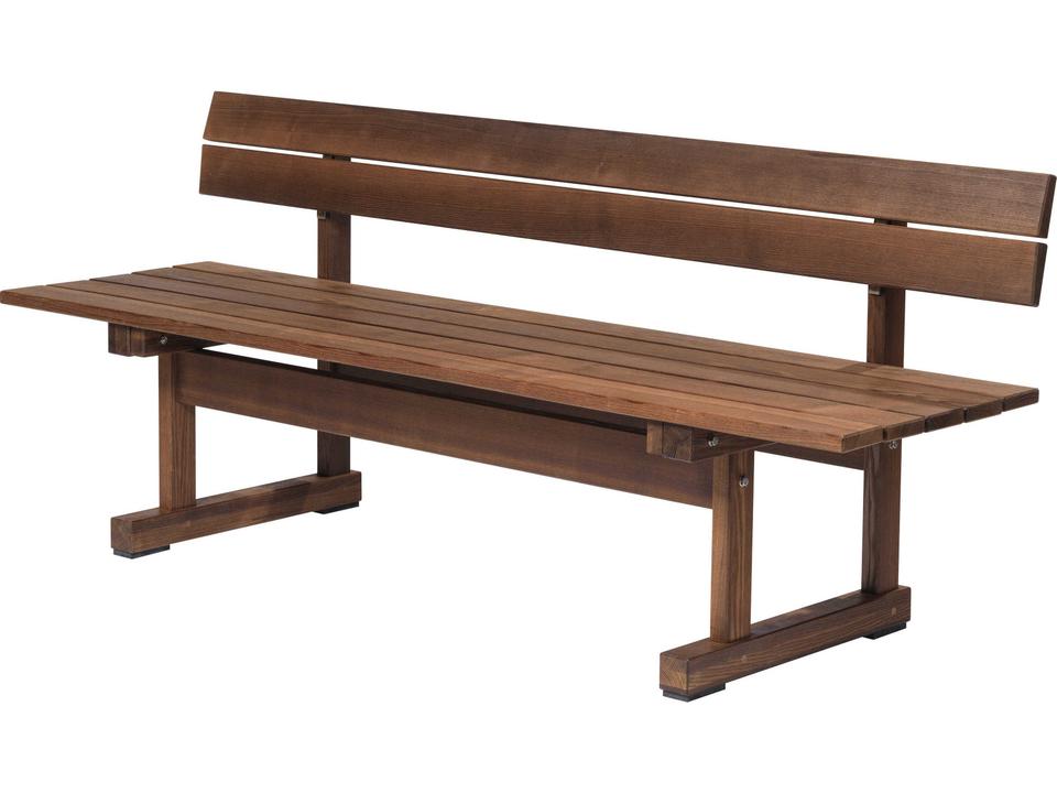 Ermelundene Thermo Ash Outdoor Bench