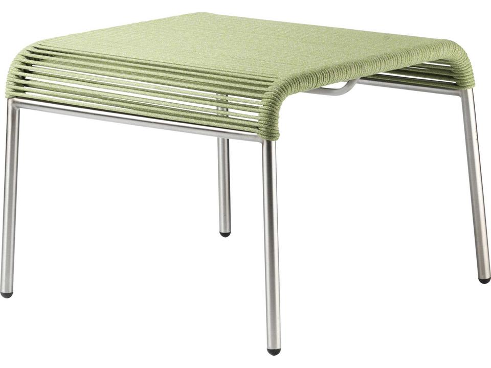 Salto Green Cord Outdoor Ottoman