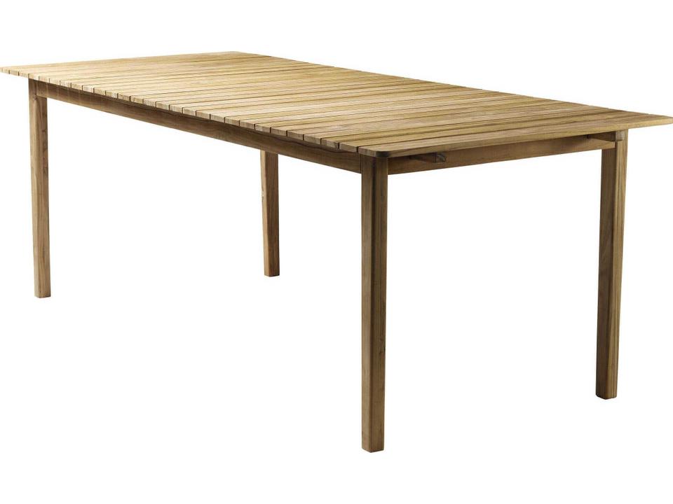 FDB Mobler Sammen 87 Inch Teak Rectangular Dining Table