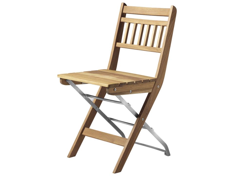 Lilleo Teak Folding Dining Chair in Natural Oiled