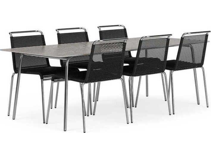 Salto Steel Dining Set