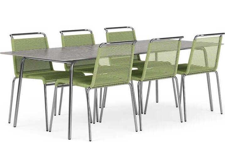 Salto Steel Dining Set