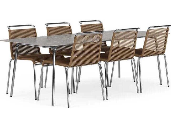 Salto Steel Dining Set