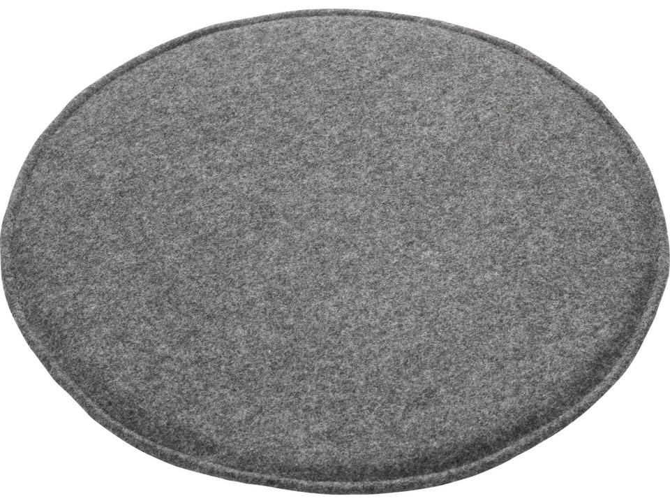 Noje Mottled Grey Wool Seat Cushion for J18