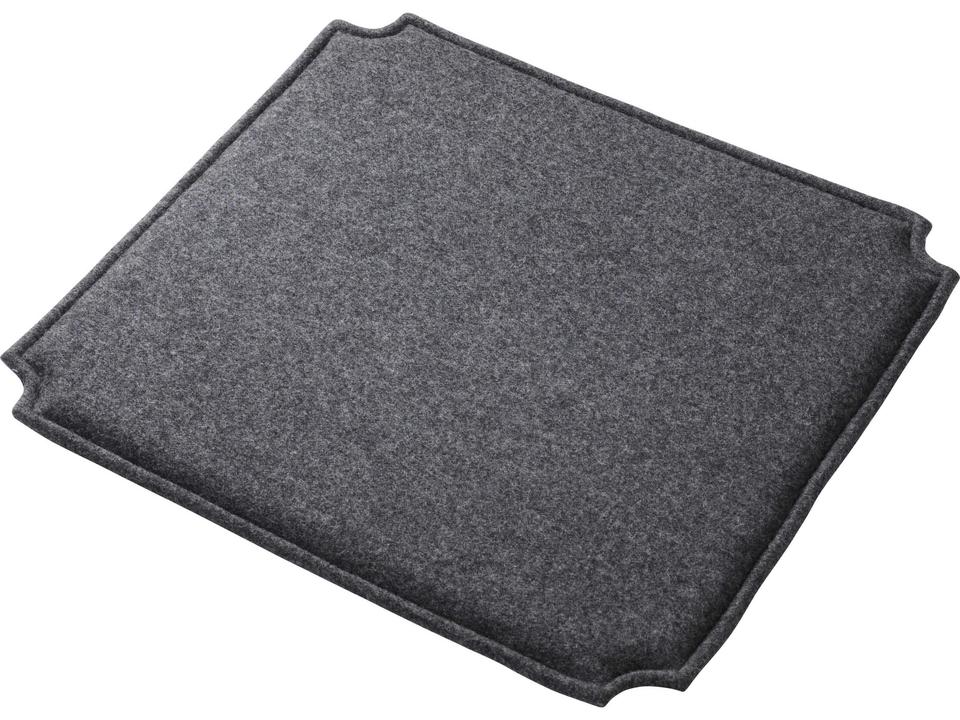 Noje Dark Grey Wool Seat Cushion for J178