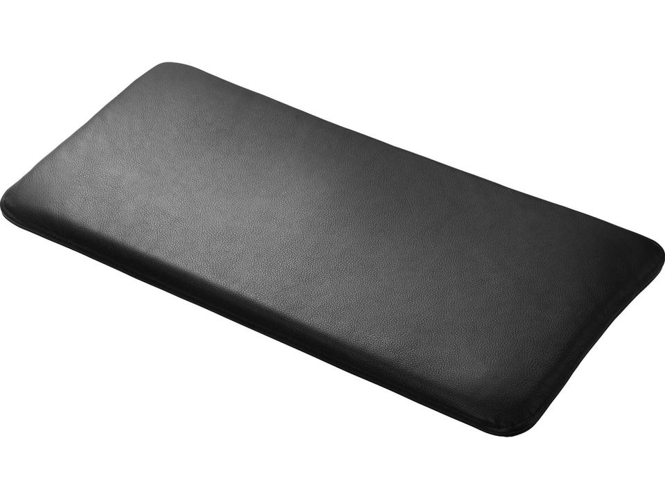 R65 Black Leather Seat Cushion