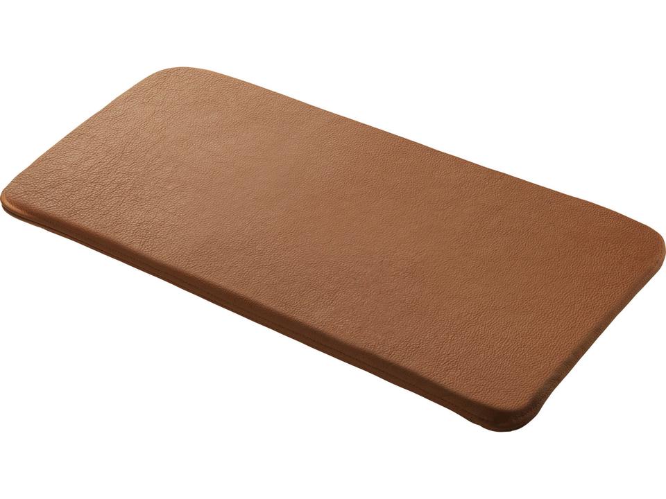 R65 Cognac Leather Seat Cushion