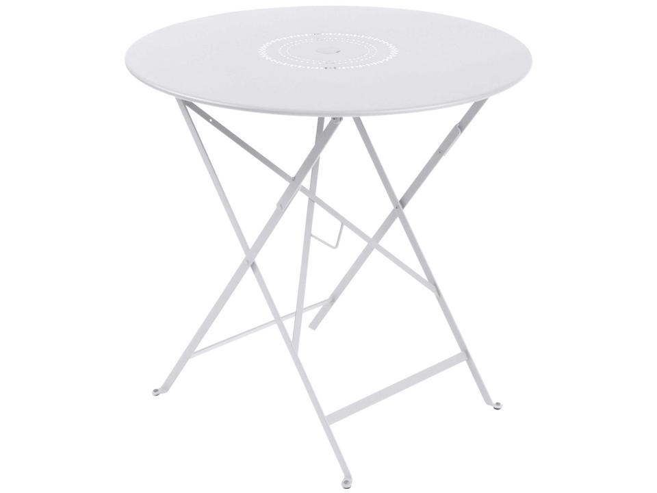 Floreal Round Folding Dining Table with Umbrella Hole