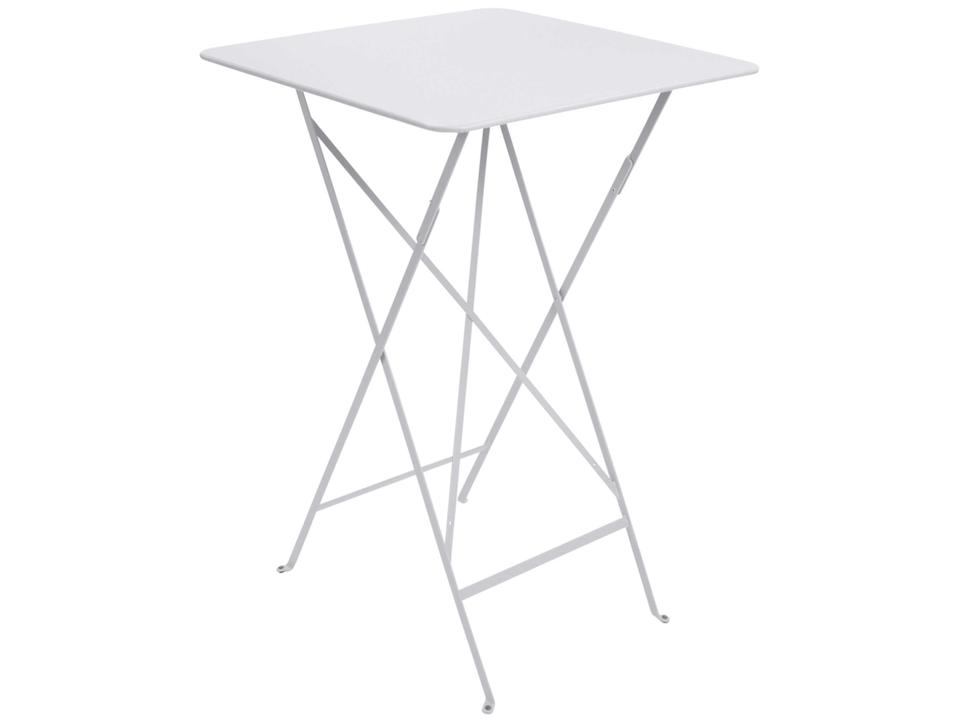 Bistro 28 Inch Square Steel Folding Bar Table
