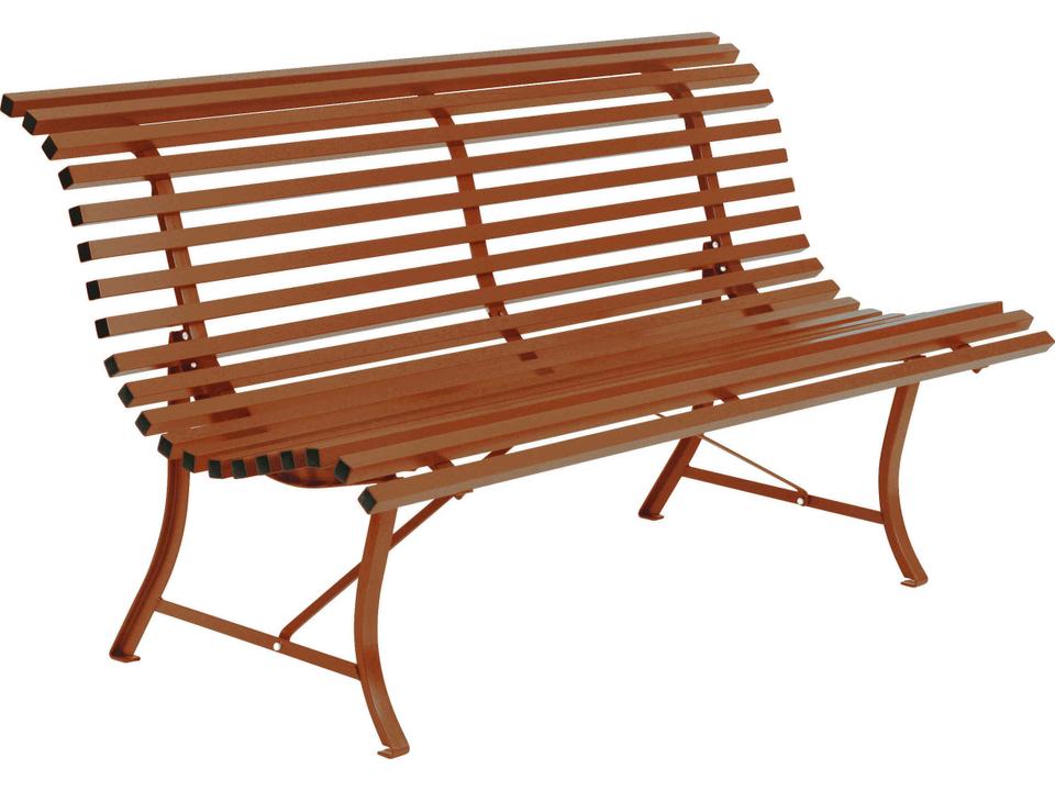 Louisiane 59-Inch Steel Bench