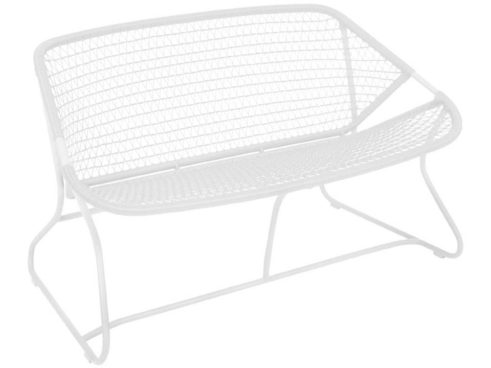 Sixties Aluminum Polyethylene 2-Seater Bench