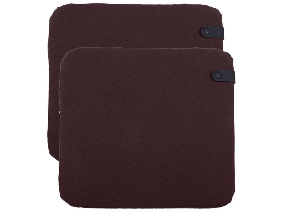 Color Mix Burgundy Outdoor Cushion Set of 2