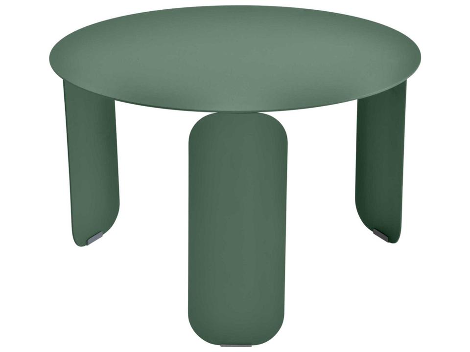 BeBop 24-Inch Round End Table with Steel Base