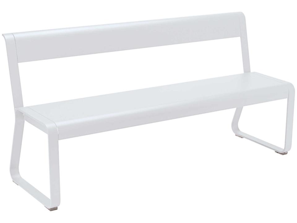 Bellevie Outdoor Bench with Back