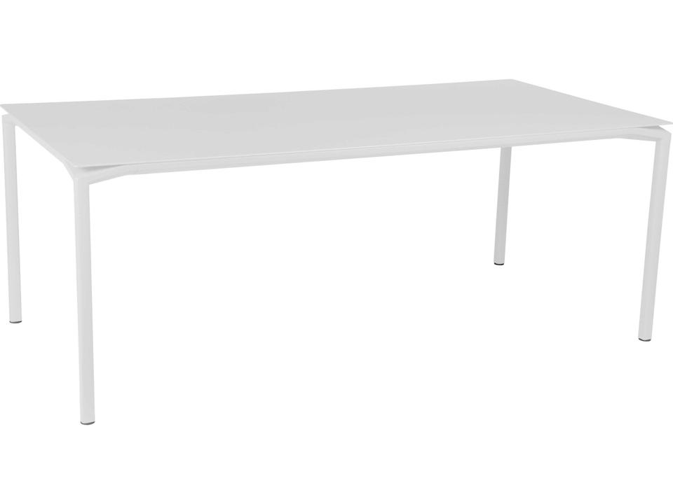 Calvi 77-Inch Aluminum Rectangular Dining Table