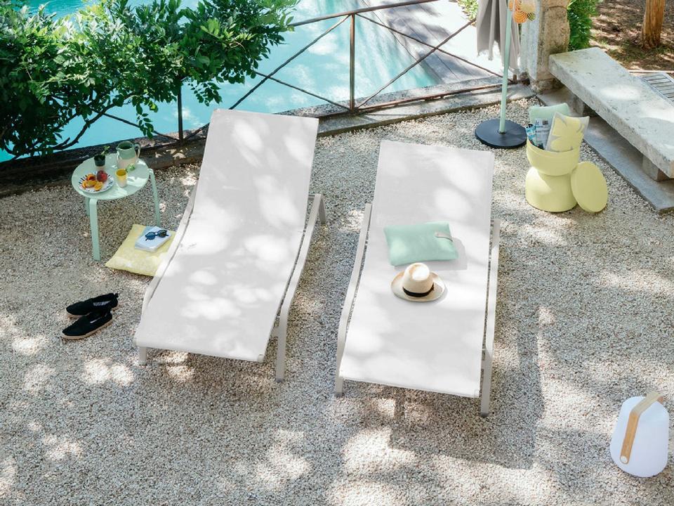 Alize Aluminum Sling Lounge Set