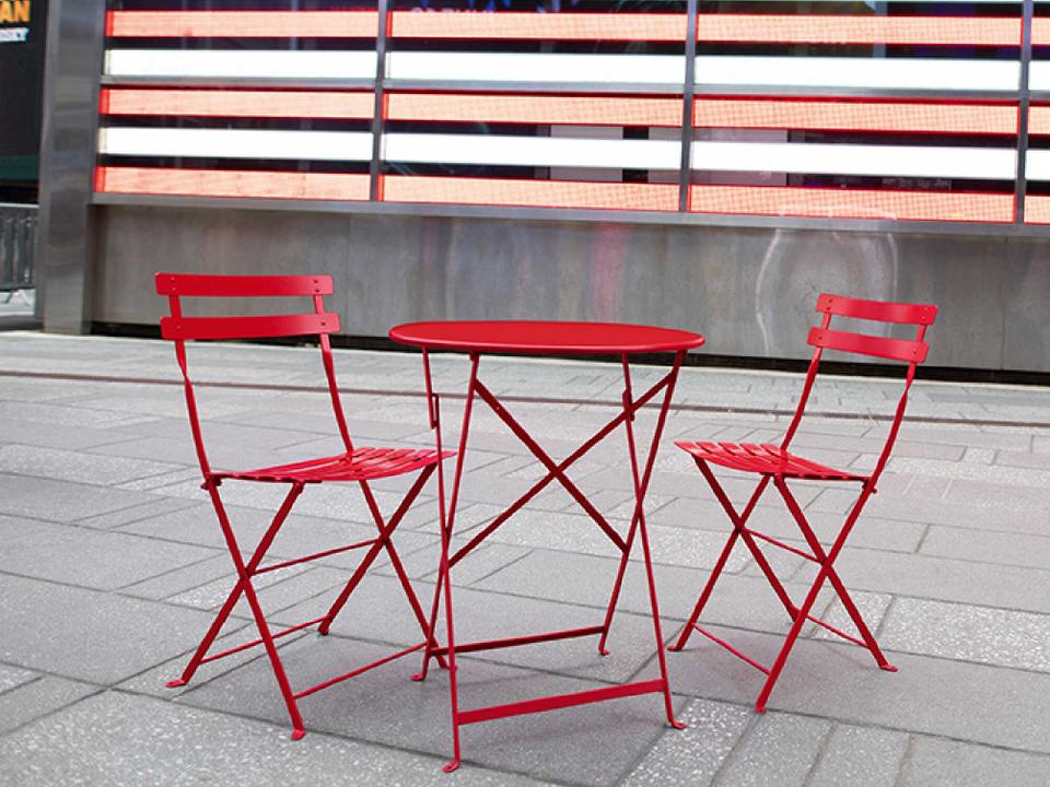 Bistro Steel Dining Set