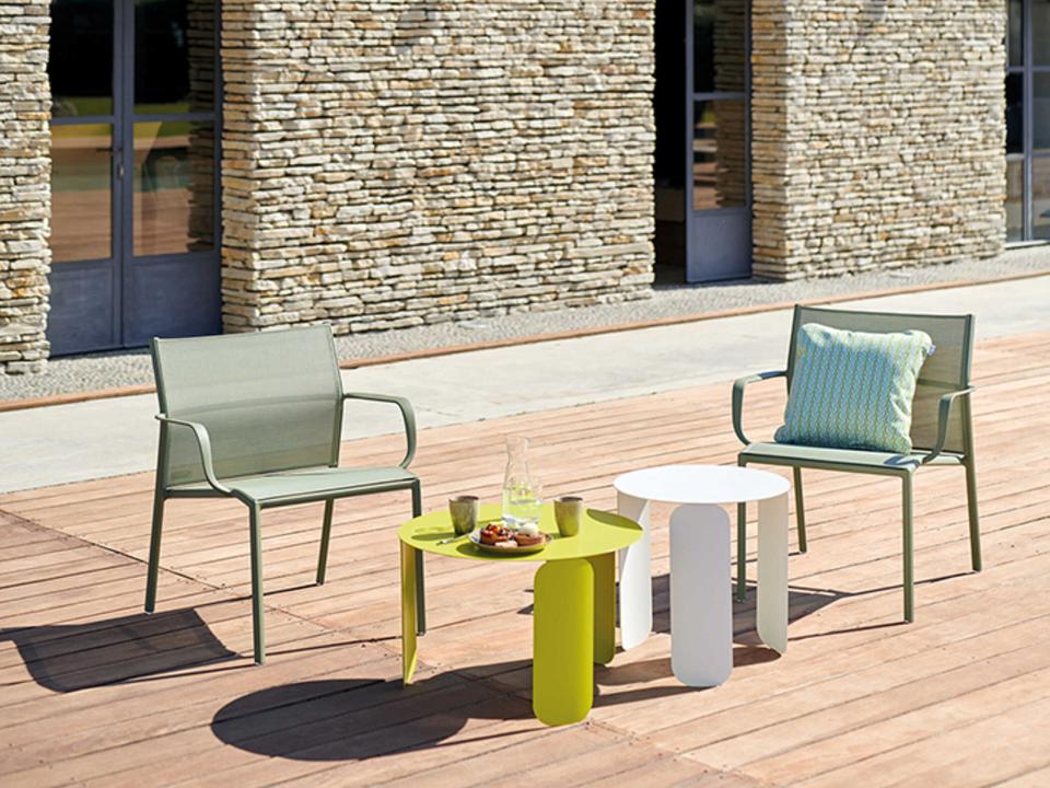 Cadiz Aluminum Sling Lounge Set