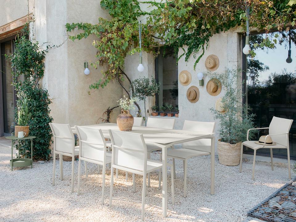 Calvi Aluminum Dining Set