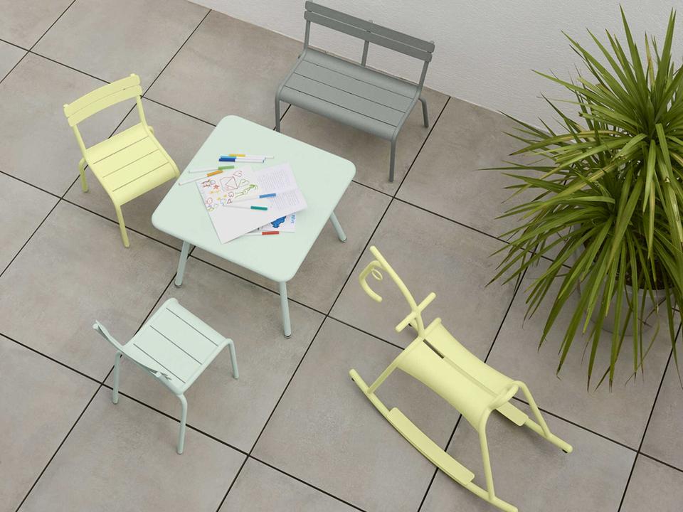Luxembourg Aluminum Metal Lounge Set