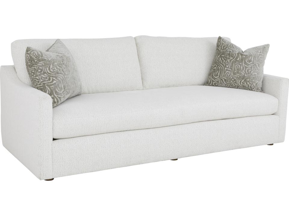 Beckett 3-Seat Upholstered Sofa in Cream