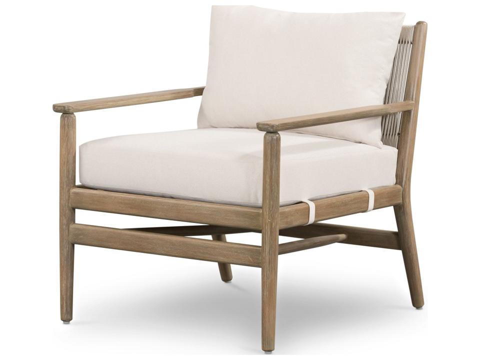 Halsted Natural Rope / Lakin Oat Eucalyptus Lounge Chair