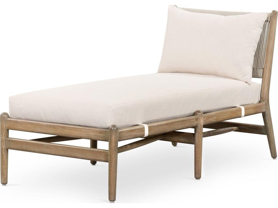 Rosen Chaise Lounge Natural Eucalyptus