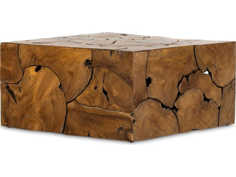 Globetrotter Outdoor Teak Root Square Coffee Table