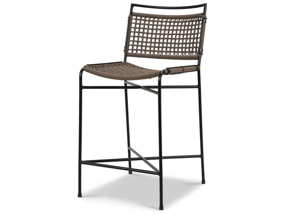 Wharton Stool Satin Black Counter
