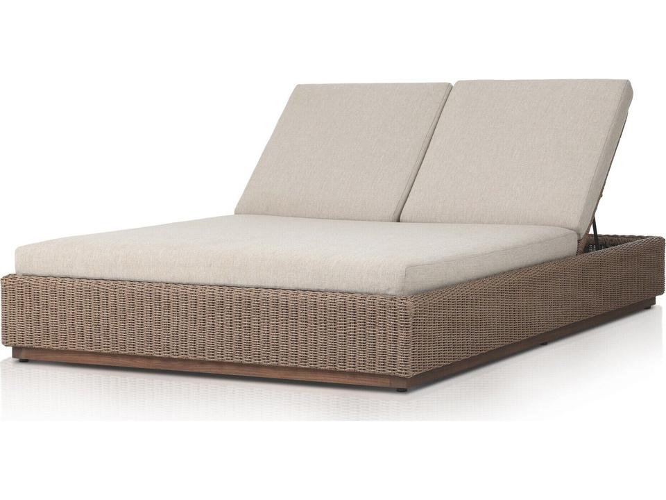 Solano Lorelei Double Chaise in Alessi Buff