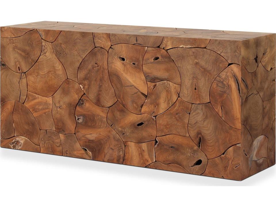 Four Hands Tomlin Outdoor Console Table Teak Root