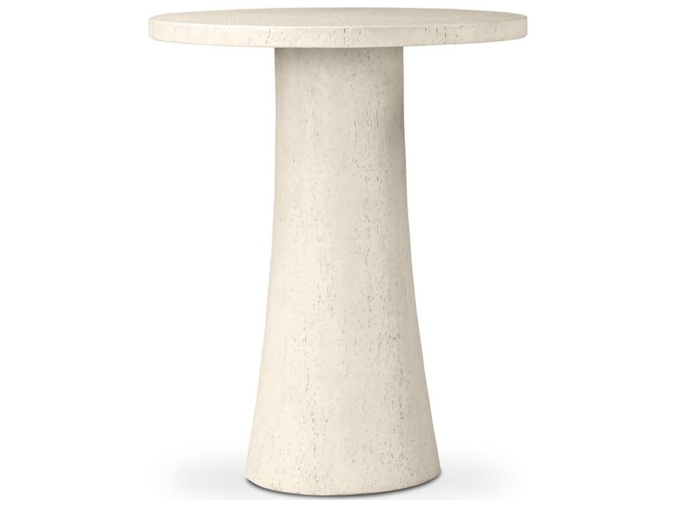 Varda Bar Table Coarse Ivory Concrete Bar