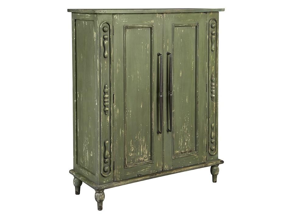 Green Bijou Hall Cabinet