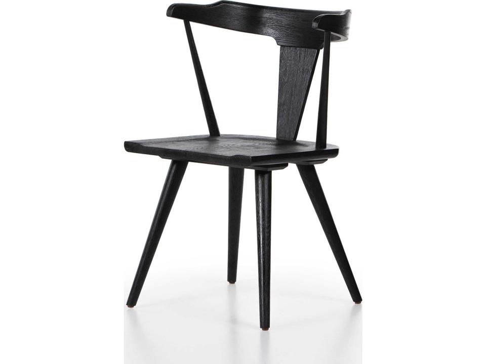 Ripley Dining Chair in Black Oak