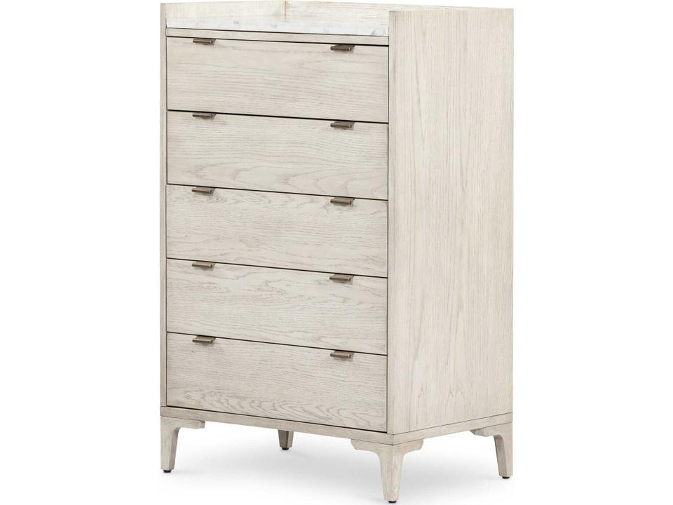 Viggo Tall Dresser Haiden Vintage White Oak