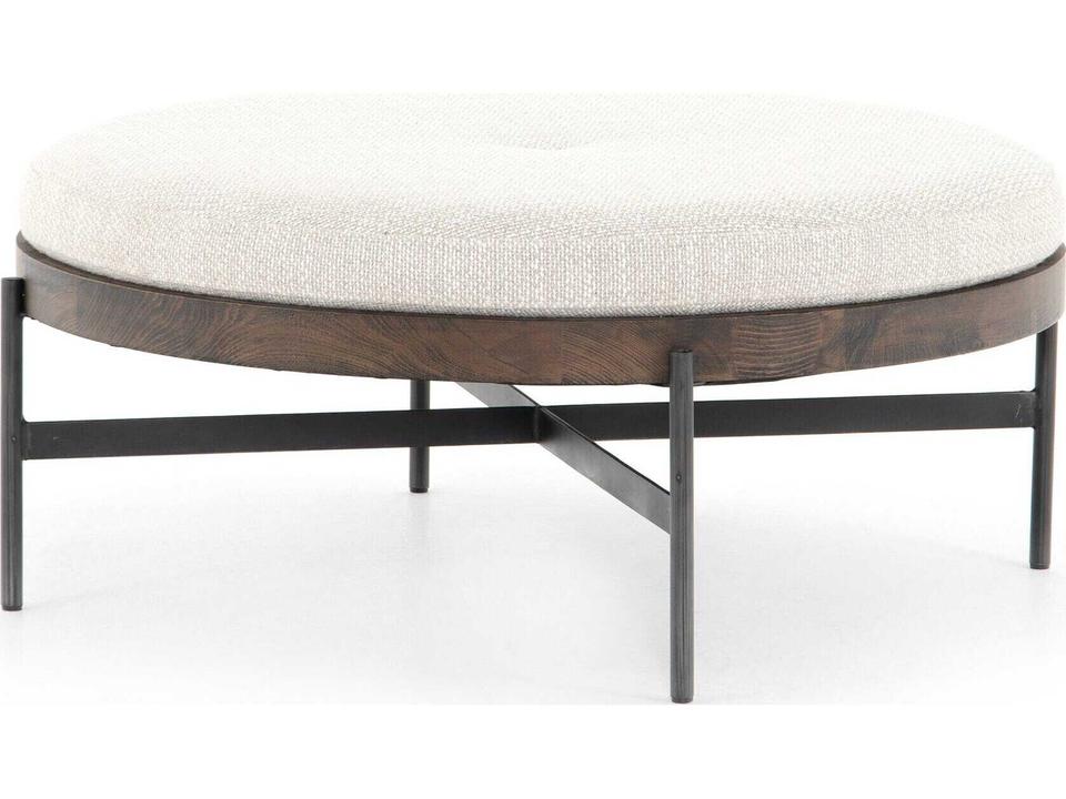 Edwyn Large Ottoman Townsend Gibson Wheat