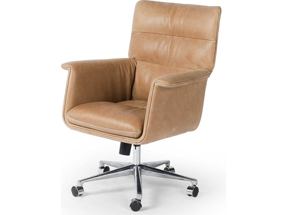 Humphrey Desk Chair Palermo Drift Leather Adjustable