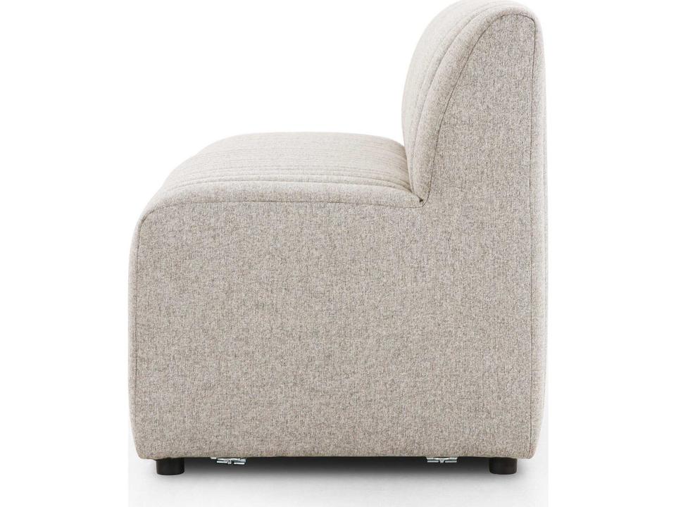 Grayson Augustine Upholstered Dining Banquette in Orly Natural Polyester