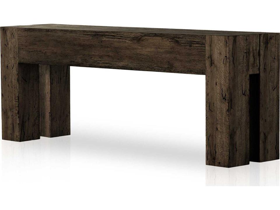 Wesson Abaso Console Table Rustic Oak